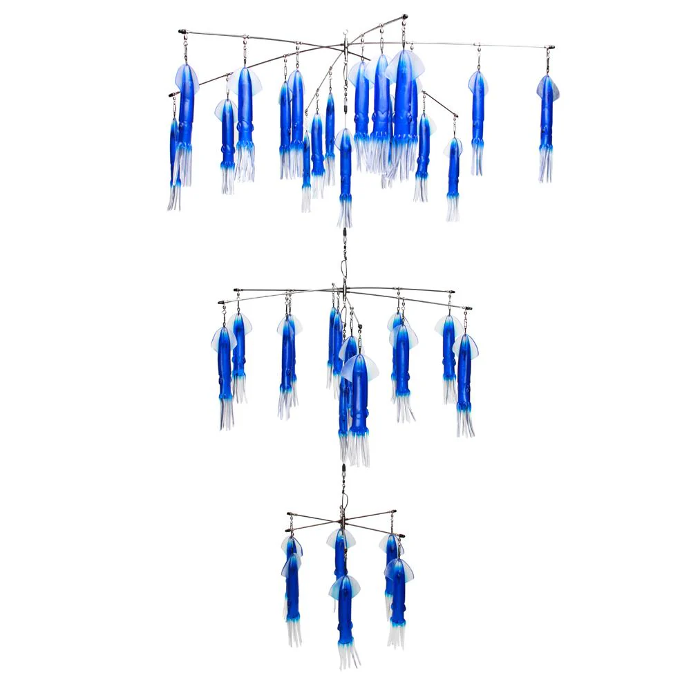 Triple Tier "No Tangle" SR30 Laser Blue 36"+ 24"+12" Dredge Questions & Answers