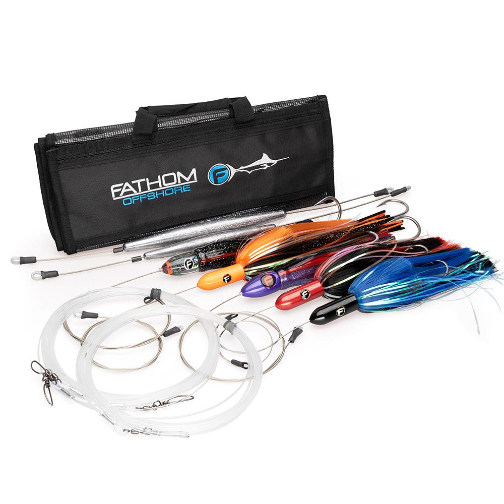 Wahoo Allstars Pre-Rigged Trolling Lure Pack Questions & Answers