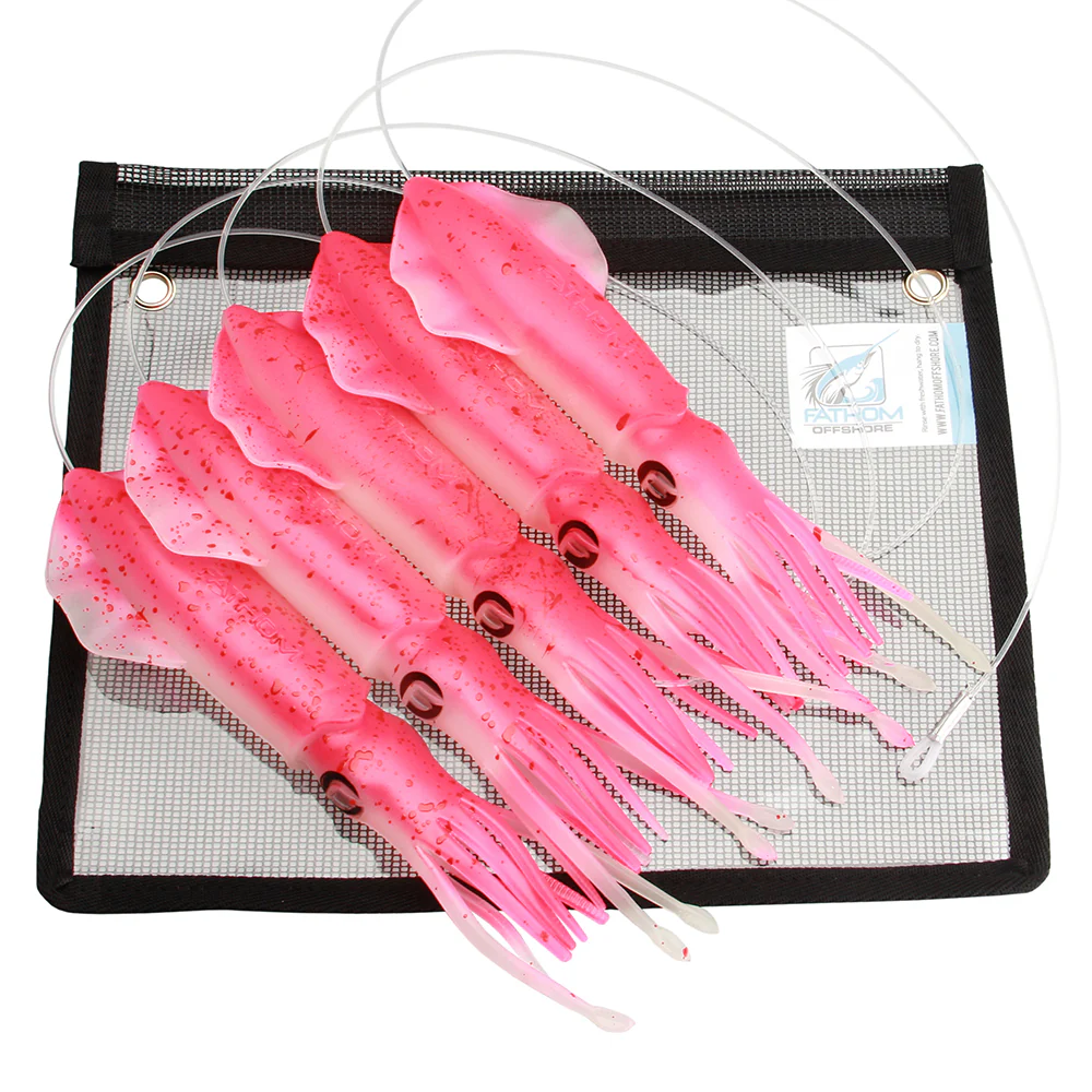 Glow Pink Splatter Pre-Rigged Vivid Squid Chain Questions & Answers