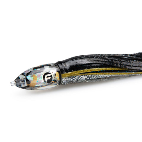 Double O Medium 9 Trolling Lure Blackfin Shell / Lure Only