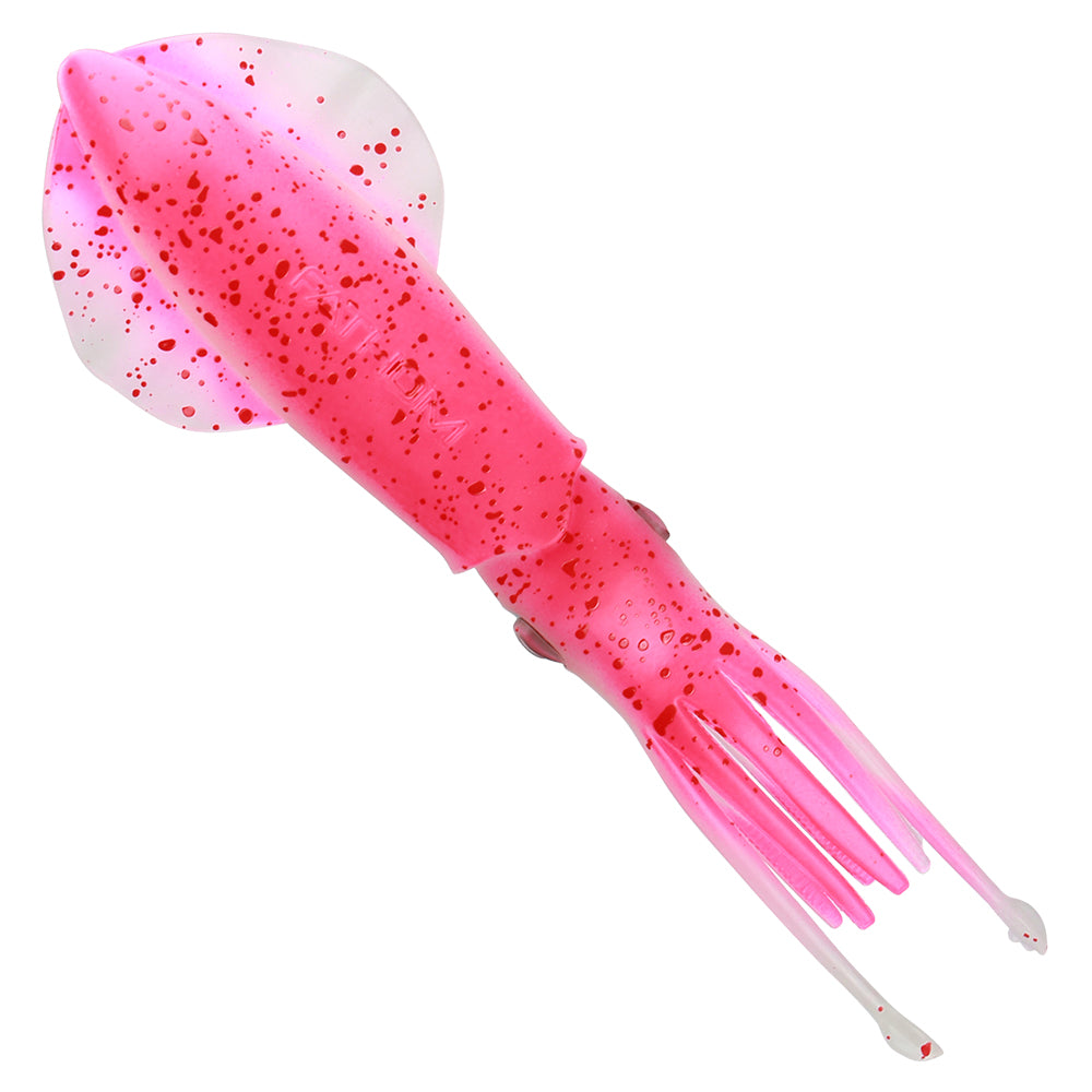 Tsunami Soft Body Squid Jig, Size: 1 - 1oz, Pink