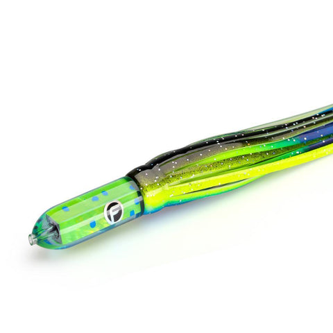 Double O Small 7 Trolling Lure Chartreuse Shell / Lure Only