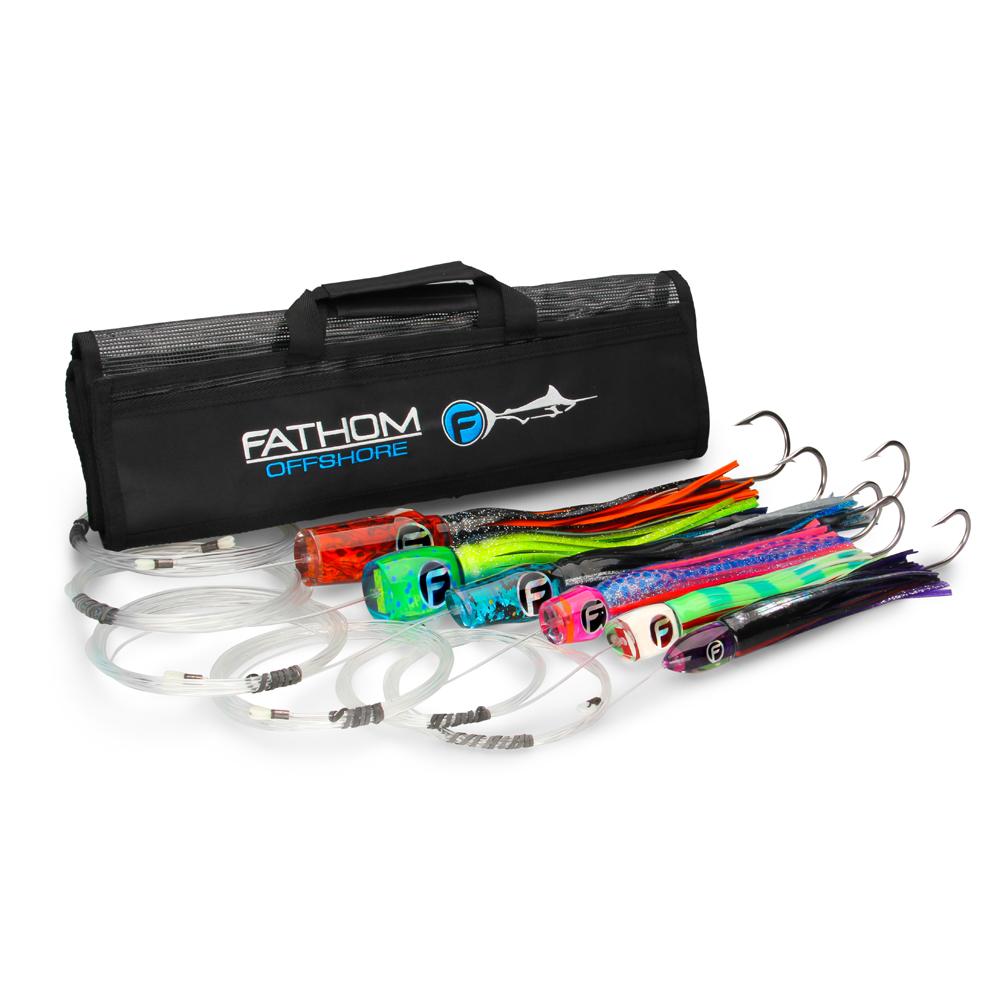 6 Pocket MagBay Lure Bag - 38 Inches by 15 Inches Marlin Trolling Lures