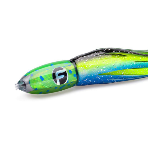 Double O Large 14 Trolling Lure Chartreuse Shell / Lure Only
