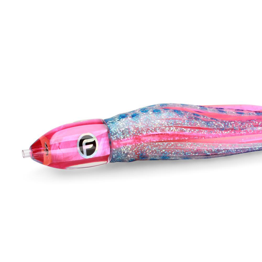 Fathom Offshore Double O' Medium Lure - Angel Wing Hot Pink Shell