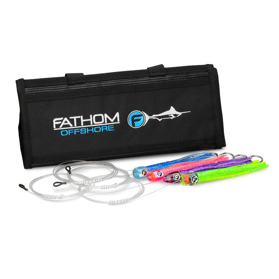 Half Pint Pre-rigged Trolling Lures 4 Pack – Fathom Offshore